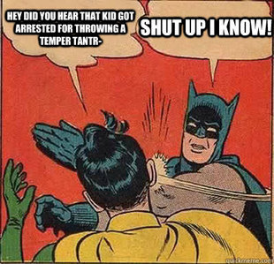 make your own Batman Slapping Robin meme using our meme generator