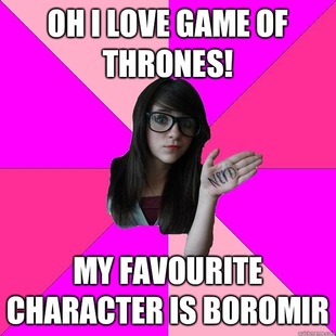 Idiot Nerd Girl