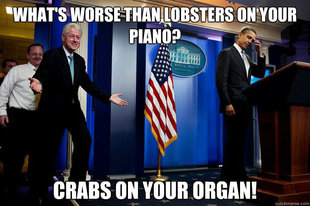 Inappropriate Timing Bill Clinton