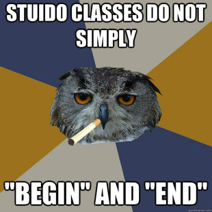 Art Student Owl