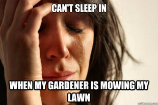 First World Problems