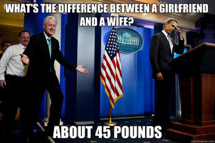 Inappropriate Timing Bill Clinton