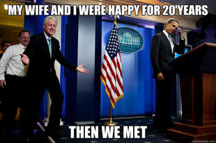Inappropriate Timing Bill Clinton