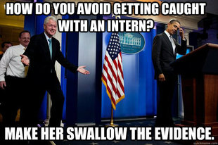 Inappropriate Timing Bill Clinton