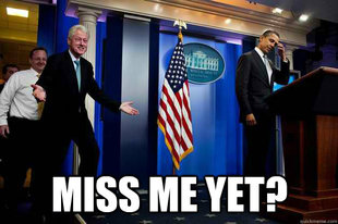 Inappropriate Timing Bill Clinton
