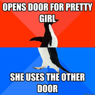 Socially Awesome Awkward Penguin