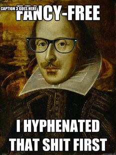 Hipster Shakespeare