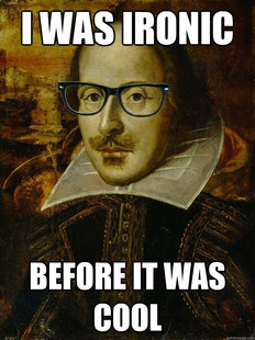 Hipster Shakespeare