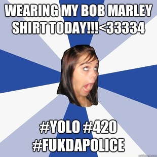 Annoying Facebook Girl