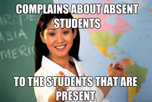 Unhelpful High School Teacher