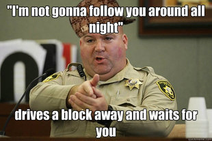 Good guy scumbag cop