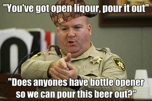 Good guy scumbag cop