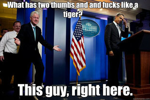 Inappropriate Timing Bill Clinton