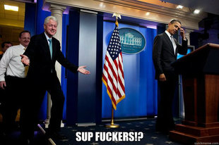 Inappropriate Timing Bill Clinton