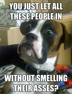 Baffled boxer