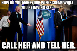 Inappropriate Timing Bill Clinton