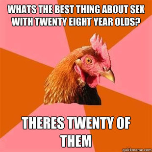anti joke chicken