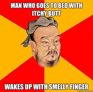 Confucius says