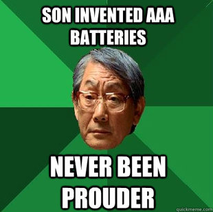High Expectations Asian Father