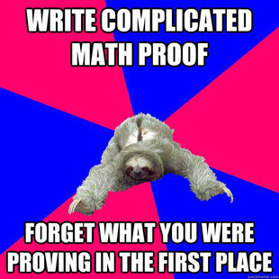 Math Major Sloth