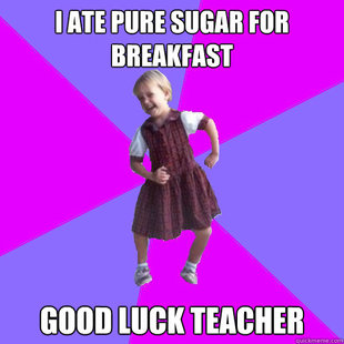 Socially awesome kindergartener