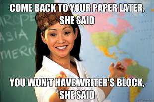 Scumbag Teacher