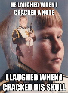 PTSD Clarinet Boy