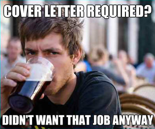 Lazy College Senior