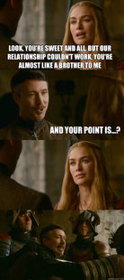 Smart ass Littlefinger