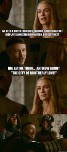 Smart ass Littlefinger