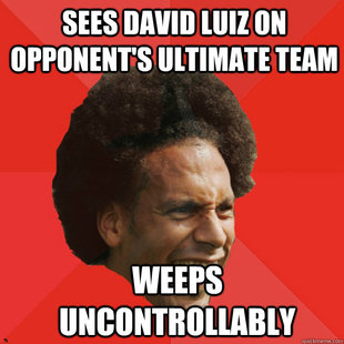 Frustrated FIFA Ferdinand