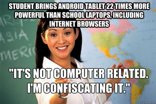 Unhelpful High School Teacher