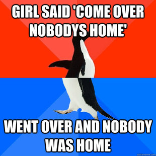 Socially Awesome Awkward Penguin