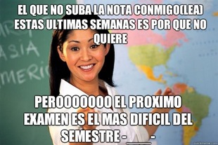 Unhelpful High School Teacher