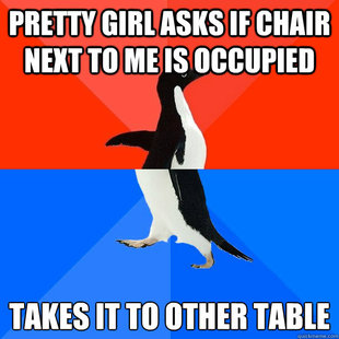 Socially Awesome Awkward Penguin