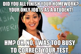 Unhelpful High School Teacher