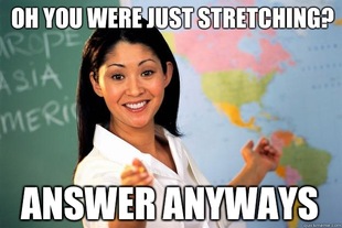 Unhelpful High School Teacher