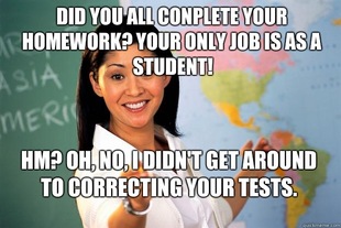 Unhelpful High School Teacher