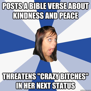 Annoying Facebook Girl