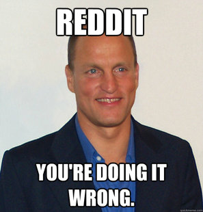 Scumbag Woody Harrelson