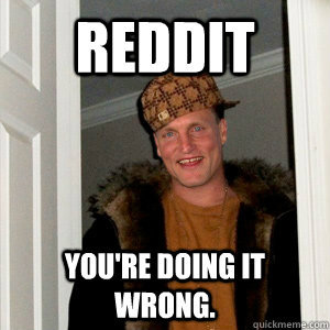 Scumbag Woody Harrelson
