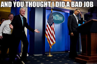 Inappropriate Timing Bill Clinton