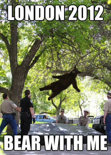 i am a falling bear