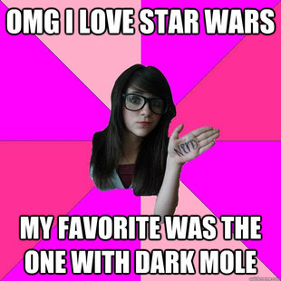 Idiot Nerd Girl