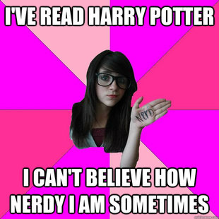 Idiot Nerd Girl
