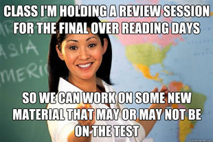 Unhelpful High School Teacher