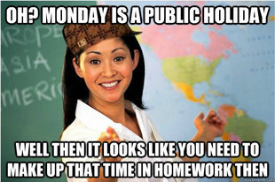 Scumbag Teacher