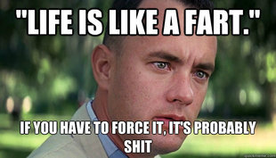Offensive Forrest Gump