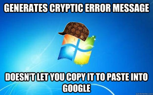 Scumbag Windows