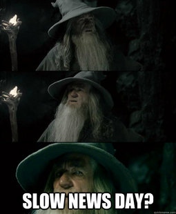 Confused Gandalf